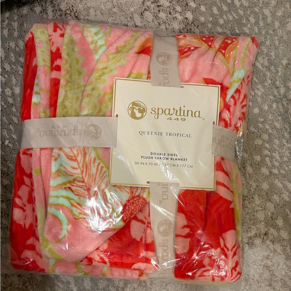 Spartina 449 Queenie Tropical  Blanket